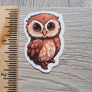 10/$10 Owl Sticker Bird Hoot Owlet Colorful Cartoon